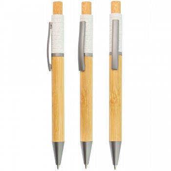 110579-BOLIGRAFO-BAMBU-FIBRA-DE-TRIGO-Y-METAL-quotZERESquot